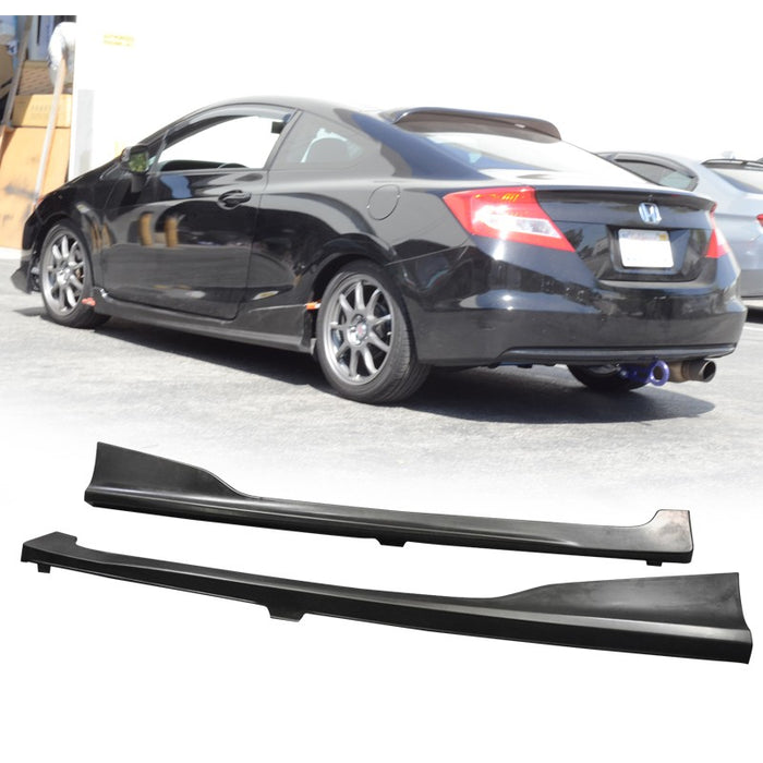 JDM Brand 2012-2015 Honda Civic Coupe HFP Style Side Skirts