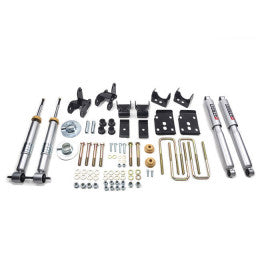 BELLTECH LOWERING KITS 15-17 Ford F150 (All Cabs Short Bed) +1" to -3" F/4" R W/