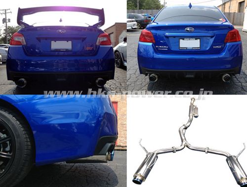 HKS Hi-Power MUFFLER WRX STI/WRX 2015 US