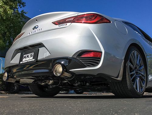 HKS FULL DUAL MUFFLER Q60 VR30DDTT
