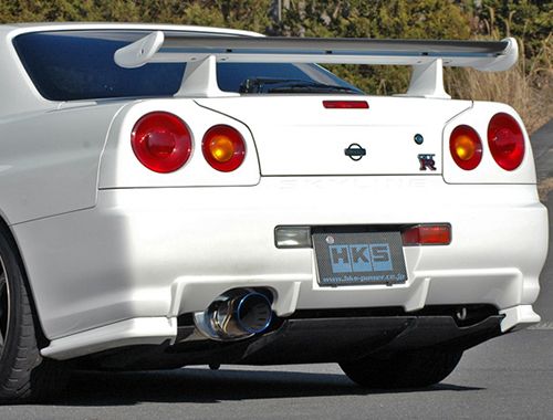 HKS SUPER TURBO MUFFLER BNR34 RB26DETT