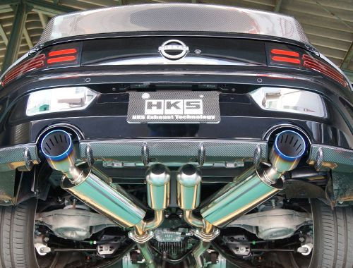 HKS Super Turbo Muffler RZ34 VR30DDTT