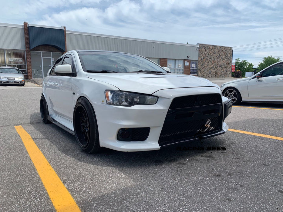 JDM Brand 2008-2017 Mitsubishi Lancer EVO Style Front Bumper Conversion