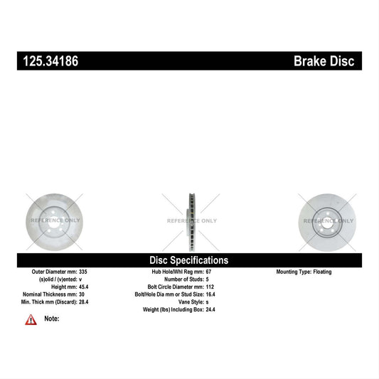 Premium High Carbon Alloy Brake Rotor