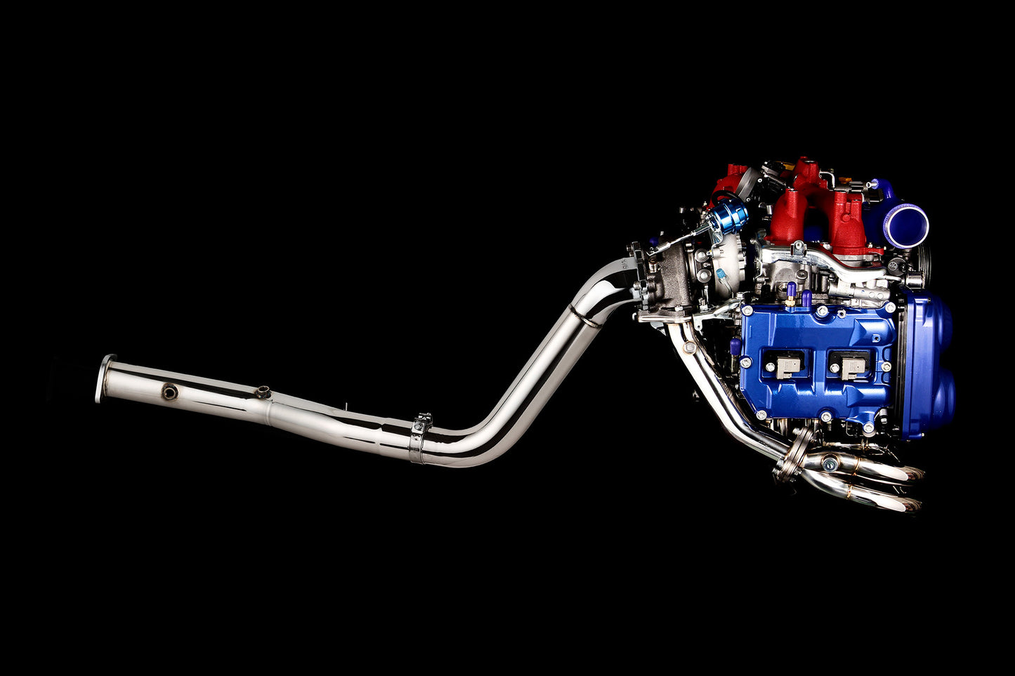 TOMEI STRAIGHT DOWN PIPE KIT EXPREME EJ SINGLE SCROLL GR/GV/GE/GH/VA Ver.2 with