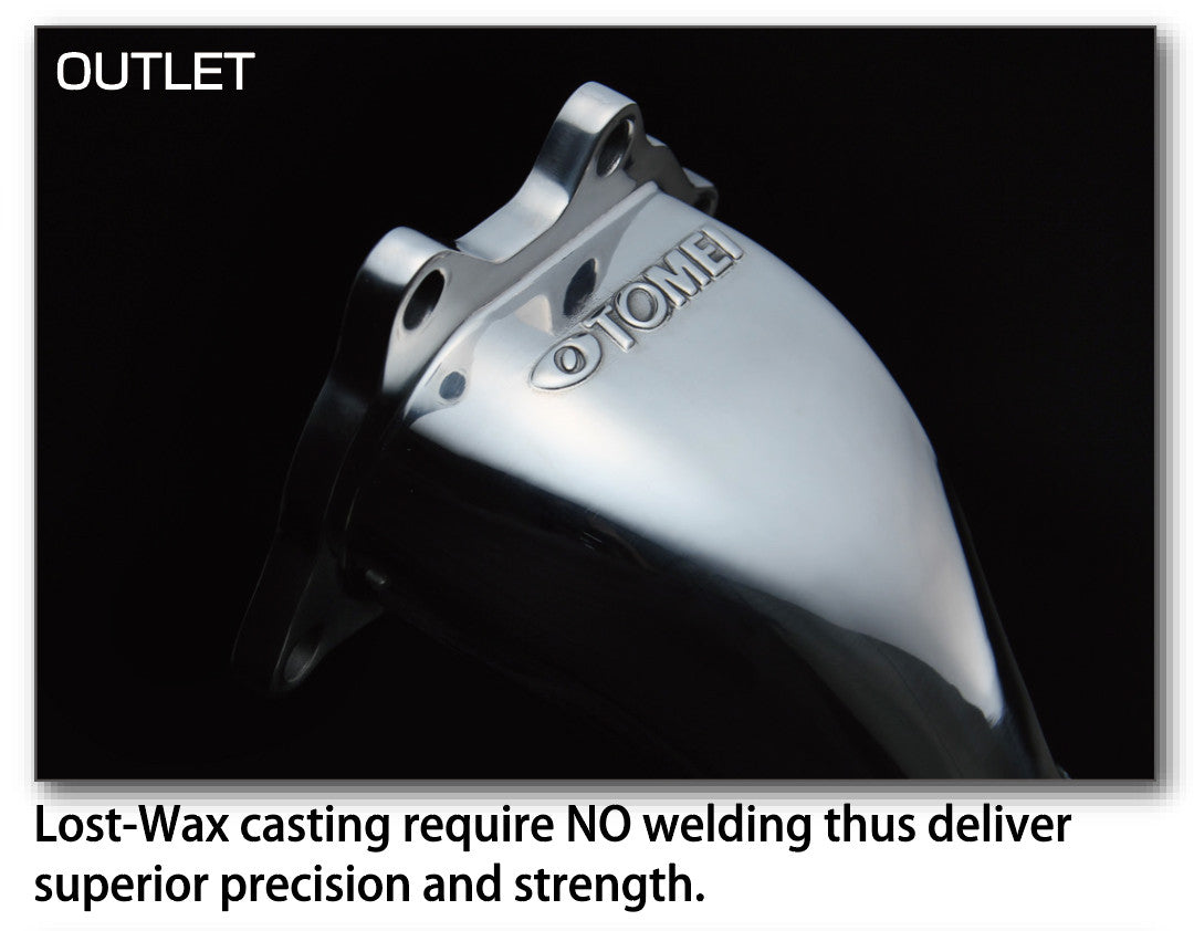 TOMEI STRAIGHT DOWN PIPE KIT EXPREME EJ SINGLE SCROLL GR/GV/GE/GH/VA Ver.2 with