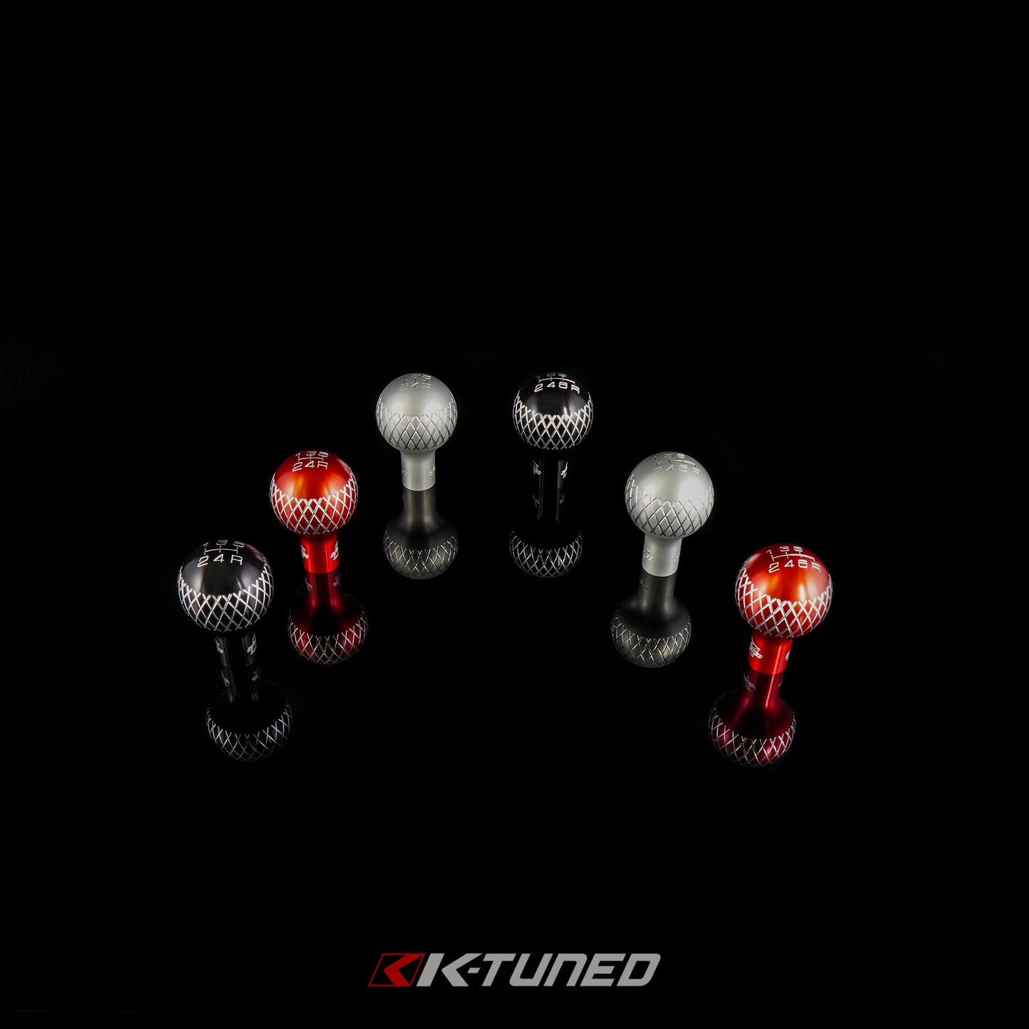 TR3 Shift Knob - Red Tall 5 Speed