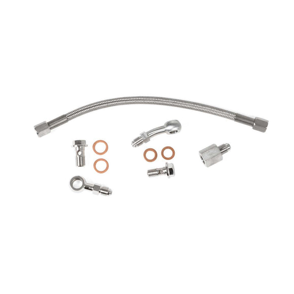Grimmspeed Turbocharger Oil Feed Line Kit For Subaru EJ 04-21 STI 02-14 WRX/FXT/