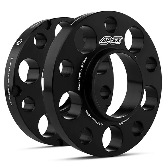 APEX 5MM BMW BLACK SPACER KIT