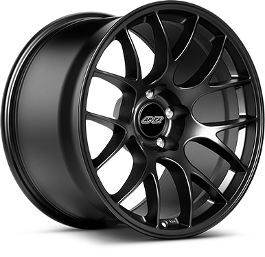 APEX EC-7 18 X 10 +25 5 X 120 CB72.56 SATIN BLACK