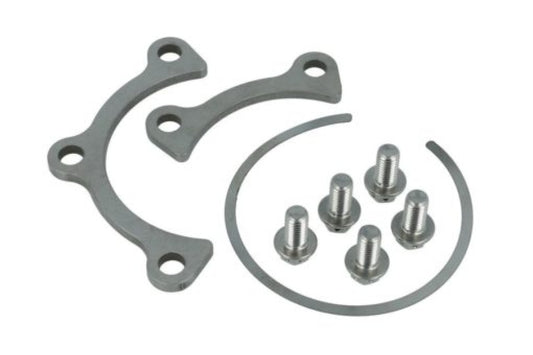 Borg Warner TH Clamp Kit for EFR with Aluminum BH Clamp Kit, Turbine Housing