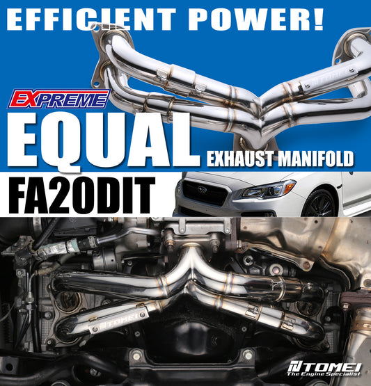 TOMEI EXHAUST MANIFOLD KIT EXPREME FA20DIT EQUAL LENGTH