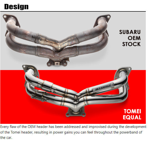 TOMEI EXHAUST MANIFOLD KIT EXPREME FA20DIT EQUAL LENGTH