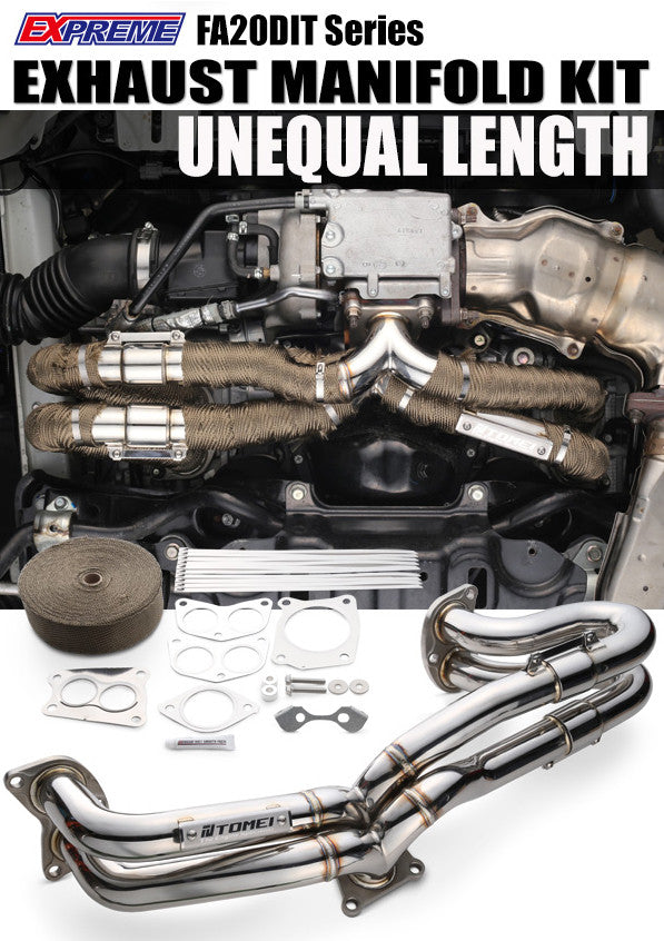 TOMEI EXHAUST MANIFOLD KIT EXPREME FA20DIT UNEQUAL