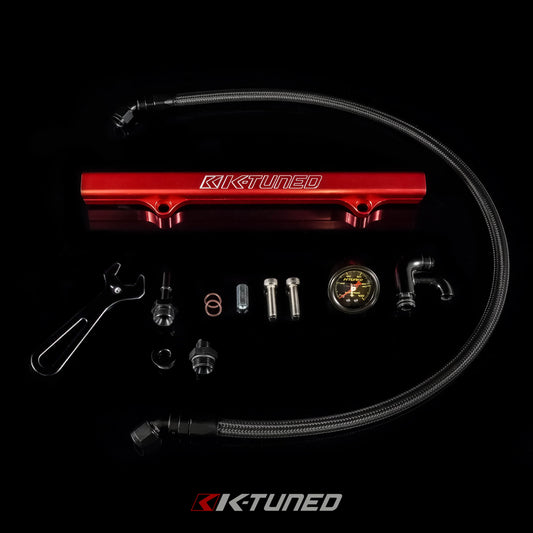 K-Series Fuel Rail Kit with Factory K-Series Side Feed with Gauge (RSX/EP3/8th/9th Gen Civic) - Lines Only