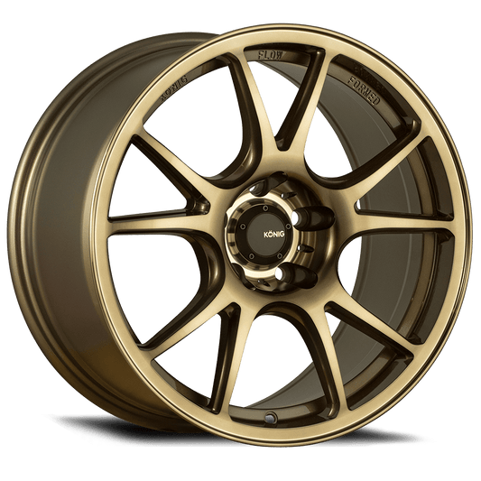 KONIG FREEFORM 18 X 9.5 +38 5 X 100 CB73.1 RADIUM BRONZE