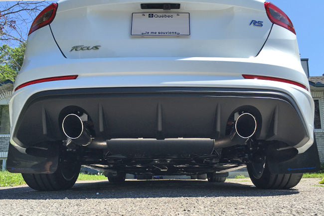 Rally Armor Mud Flaps Ford Focus 2012-19 (Black/Grey Logo)