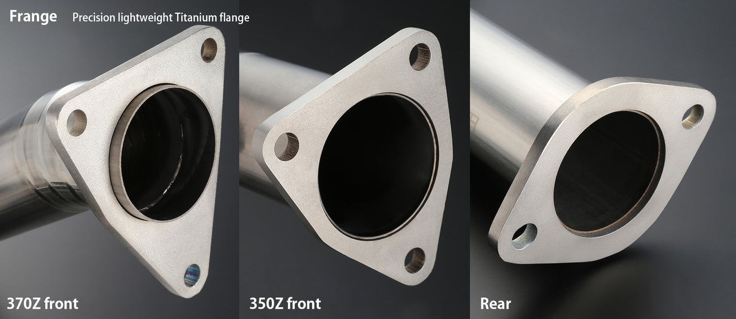 TOMEI FULL TITANIUM CAT STRAIGHT PIPE KIT EXPREME Ti Z33/Z34 VQ35HR/VQ37VHR