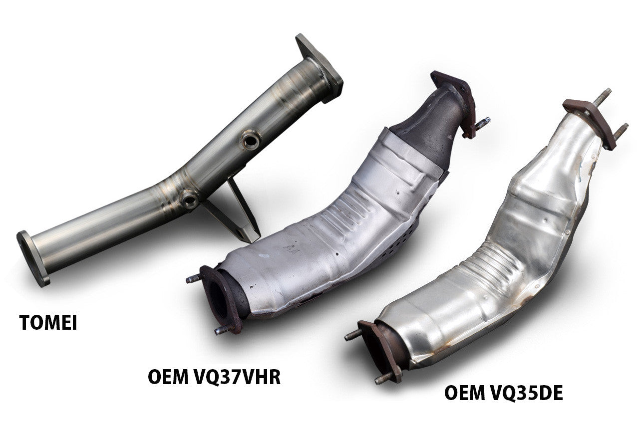 TOMEI FULL TITANIUM CAT STRAIGHT PIPE KIT EXPREME Ti Z33/Z34 VQ35HR/VQ37VHR