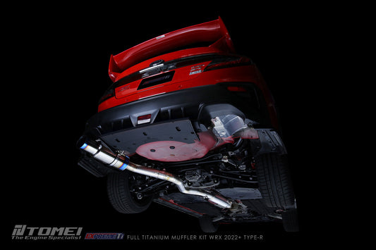 TOMEI FULL TITANIUM MUFFLER KIT EXPREME Ti WRX 2022+ TYPE-R