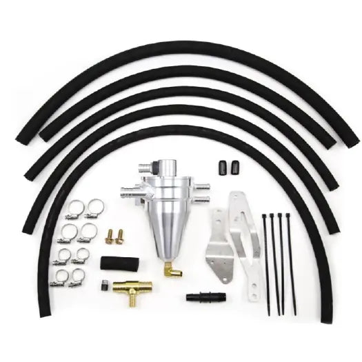 Killer B Air Oil Separator w/ Plumbing - 2008-2014 WRX, 08+ STI
