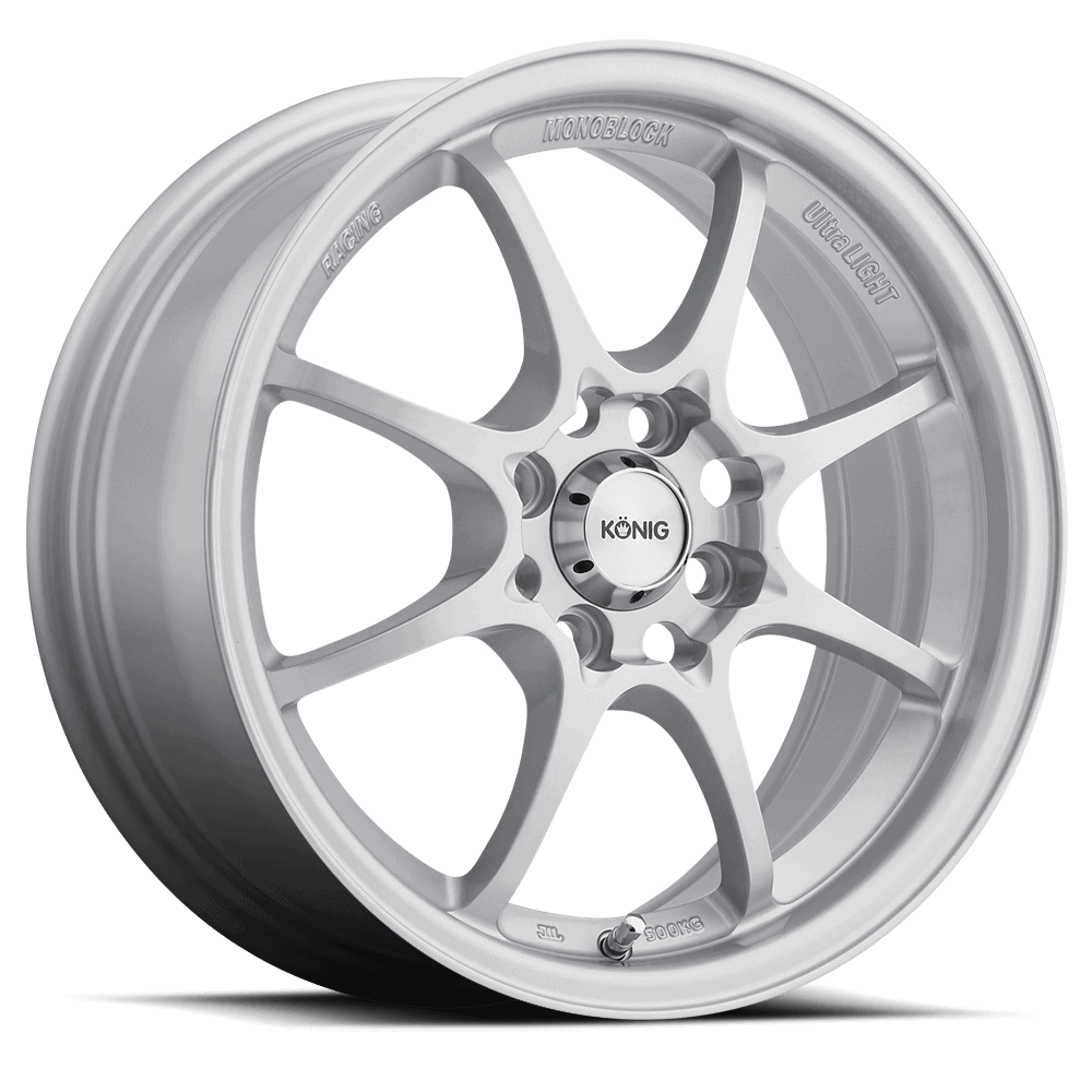 KONIG HELIUM 15 X 6.5 +40 4 X 100 CB73.1 SILVER
