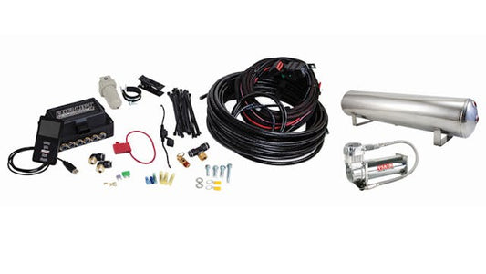 AIRLIFT AIR LIFT PERFORMANCE 3P (1/4 AIR LINE, 4 GALLON 5-PORT LIGHTWEIGHT POLI"