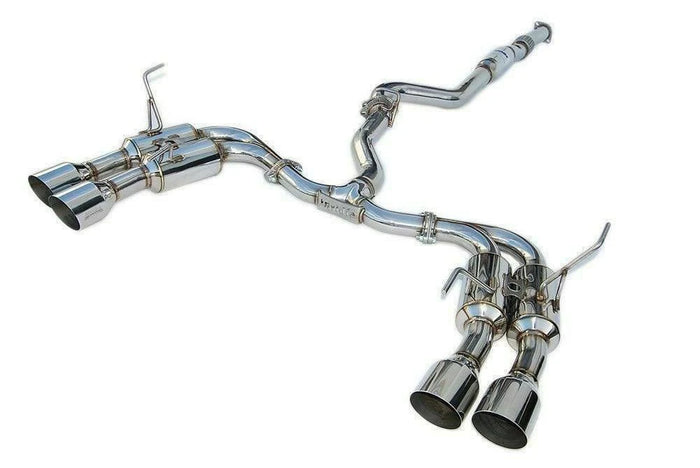 Invidia CATBACK WRX GEMINI R400 S.S. QUAD TIP 22-UP 76MM 101MM