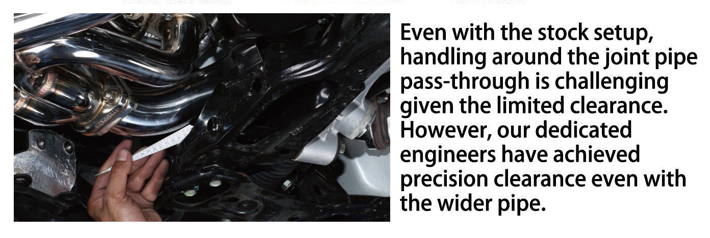 TOMEI JOINT PIPE KIT EXPREME FA20 ZN6/ZC6 with TITAN EXHAUST BANDAGE