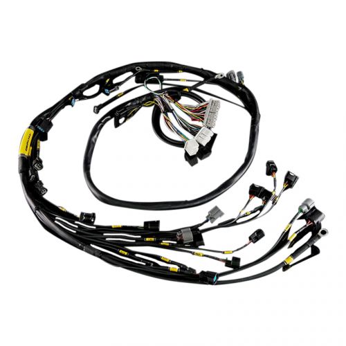 K-Series Tucked Engine Harness w/charge harness/power wire integrated and Jumper. Updated w/RSX Injector Clips
