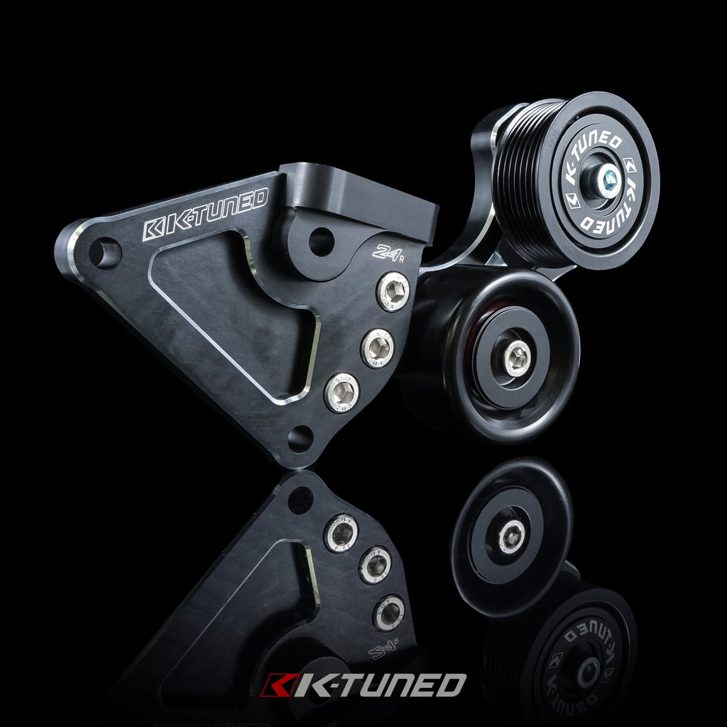 SIde Mount Pulley Kit - K24 Anodized Black - Race Edition