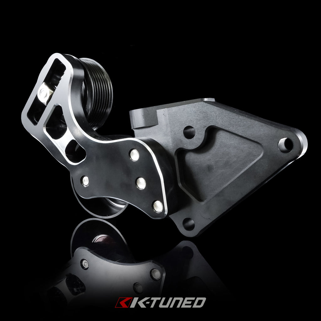 SIde Mount Pulley Kit - K20 Anodized Black - Race Edition