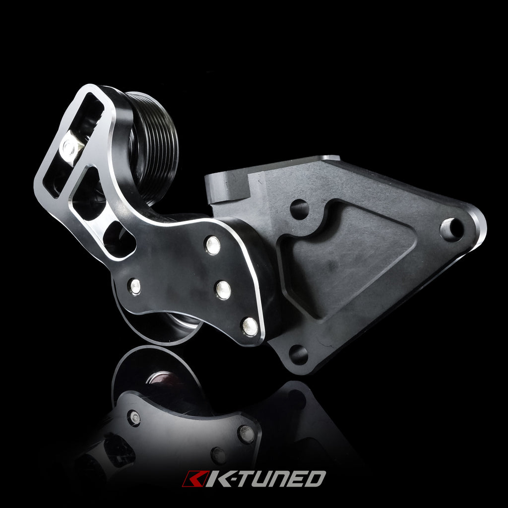 SIde Mount Pulley Kit - K24 Anodized Black - Race Edition