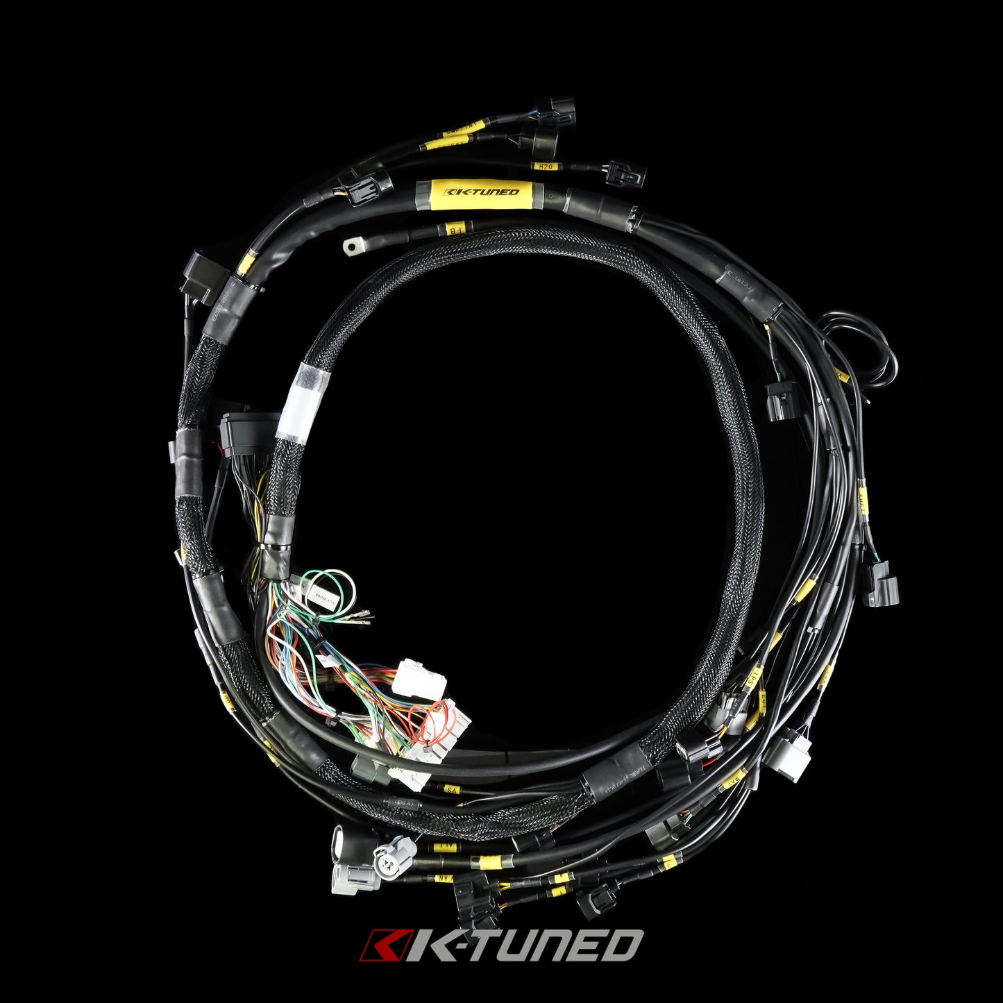 Race-Grade with Reychem K-Series Tucked Engine Harness w/Integrated power wire - w/RSX Injector Clips