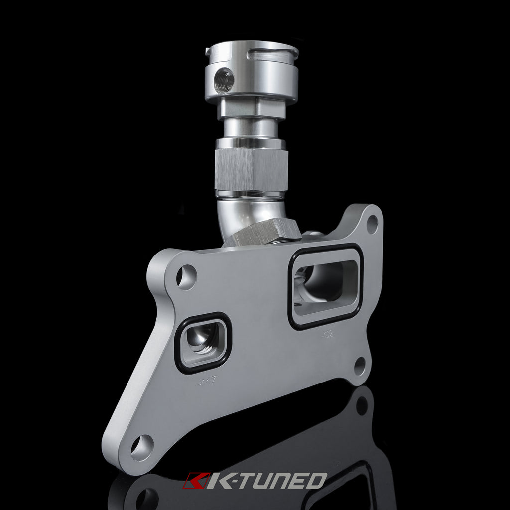K24 Upper Coolant Housing w/ Filler Neck - Includes Hose End and 16AN (OEM Angle)