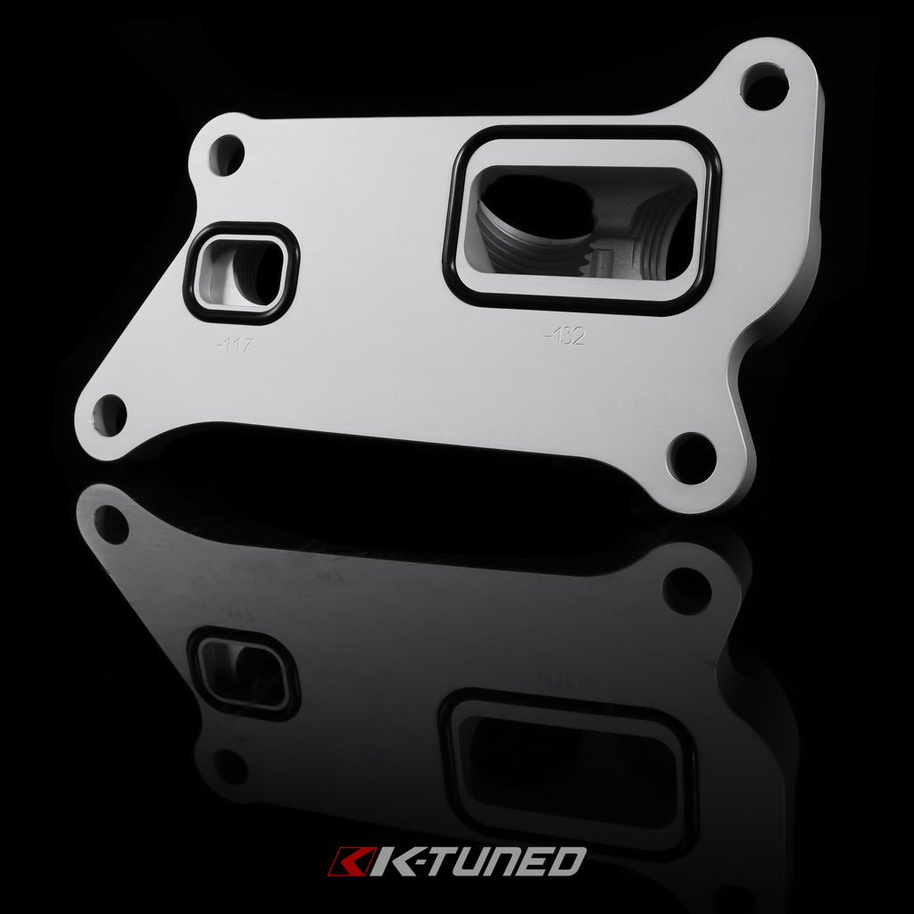 K24 Upper Coolant Housing w/ Filler Neck - Includes Hose End and 16AN (OEM Angle)