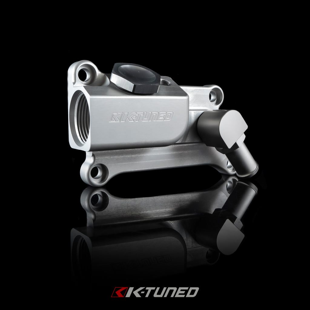 NEW - K24 Upper Coolant Housing w/o Filler Neck - Includes Hose End and 16AN