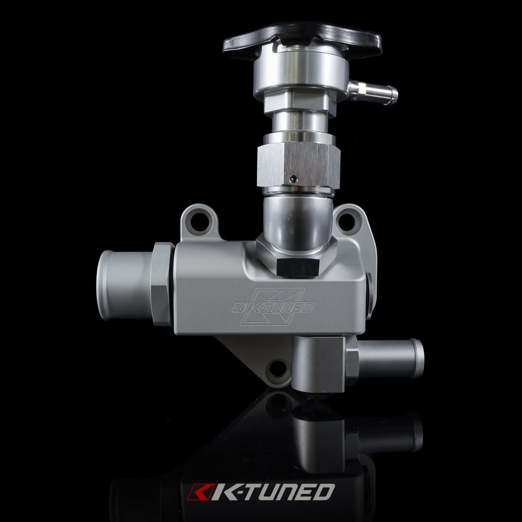 K24Z7 Upper Coolant Housing w/ Filler Neck (Straight Inlet) - Includes Hose End and 16AN