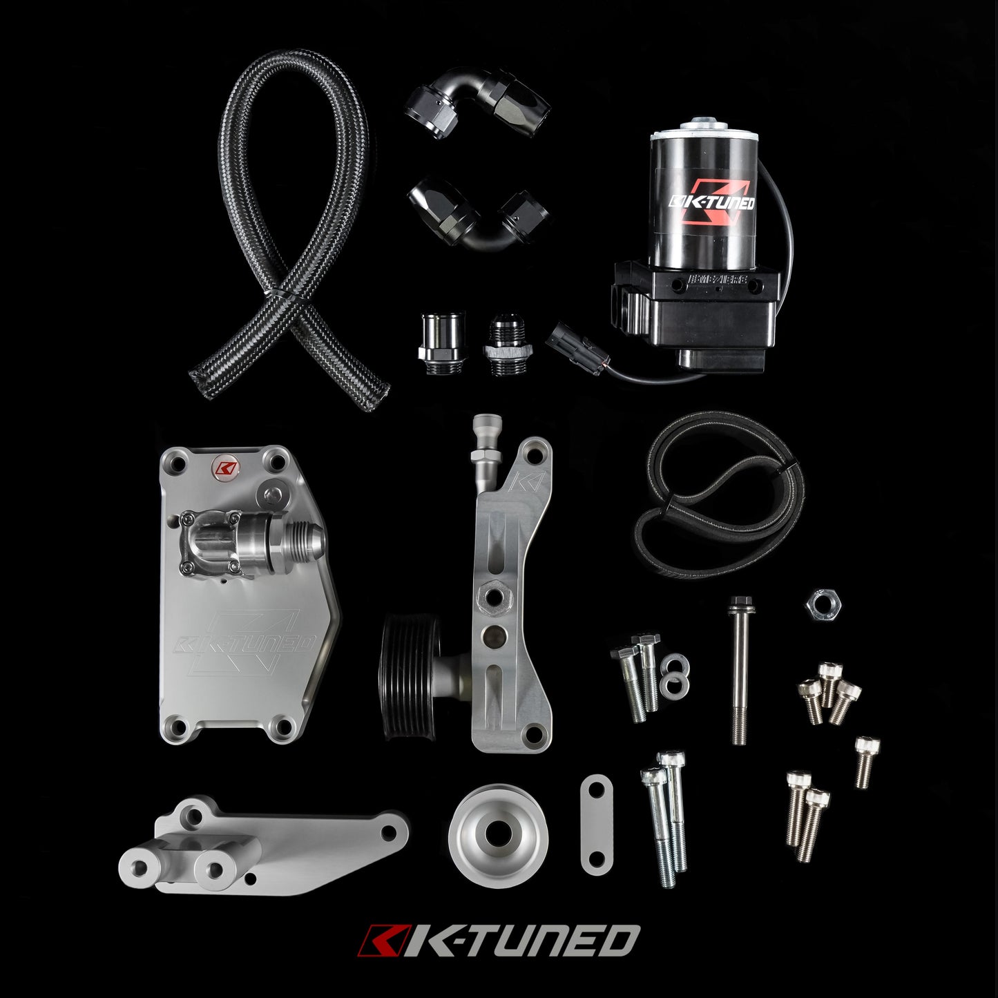 K-Series Water Plate - Complete Kit (K-Series Alternator) with Meziere Pump