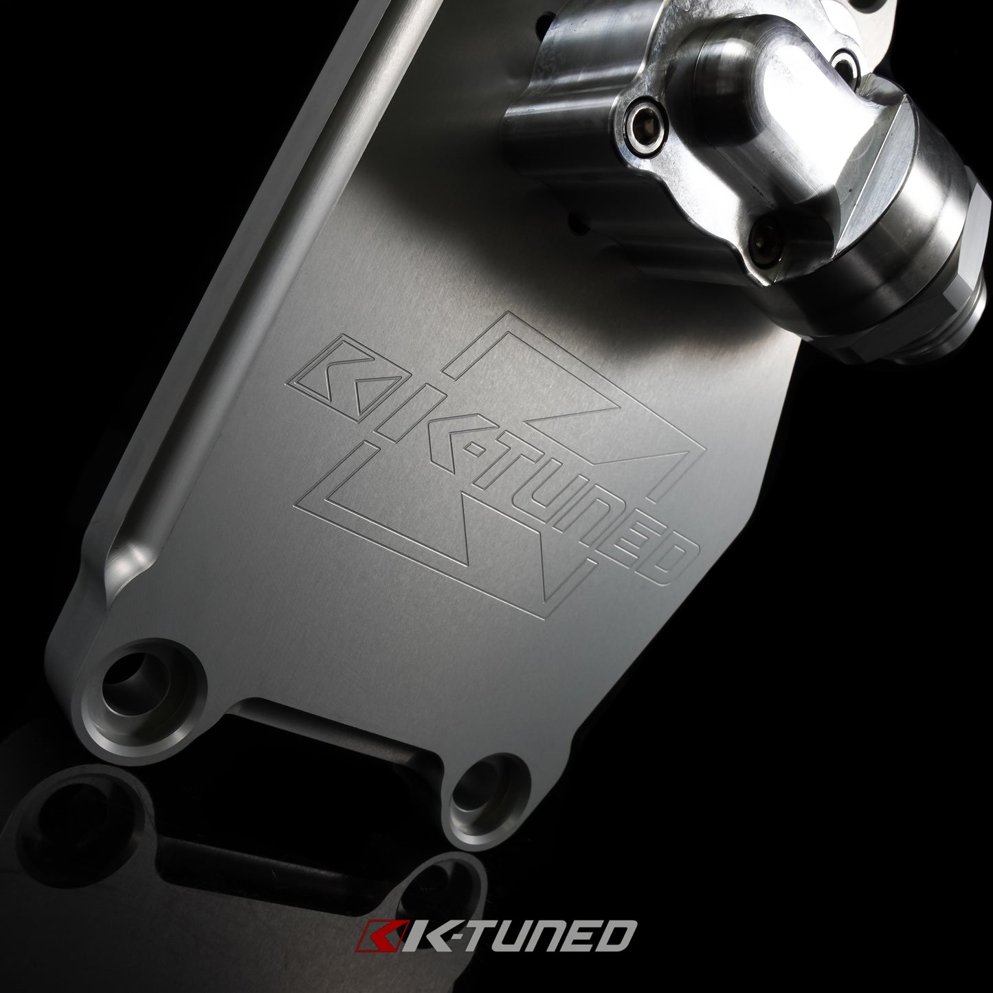 K-Series Water Plate - Complete Kit (K-Series Alternator) with Meziere Pump includes pump brackets and pre assemble coolant line