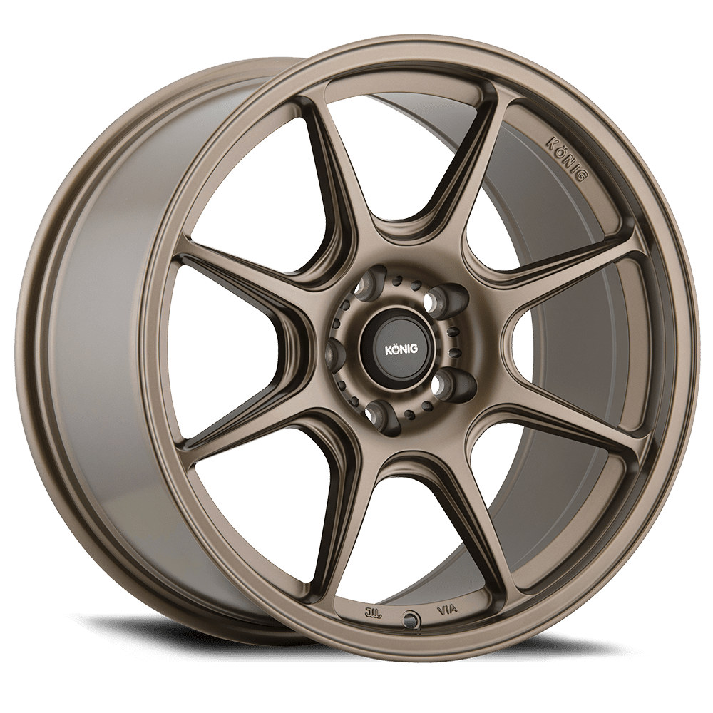 KONIG LOCKOUT 16 X 7.5 +40 5 X 114.3 CB73.1 MATTE BRONZE