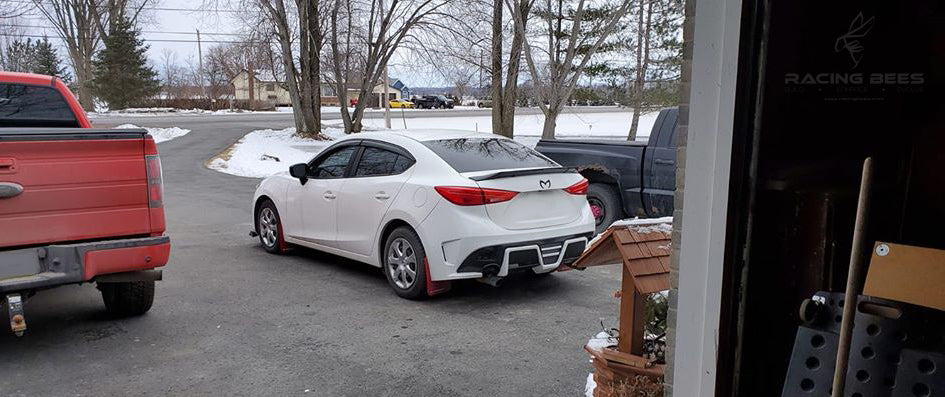 JDM Brand 2014-2018 Mazda 3 Sedan KS Style Rear Bumper