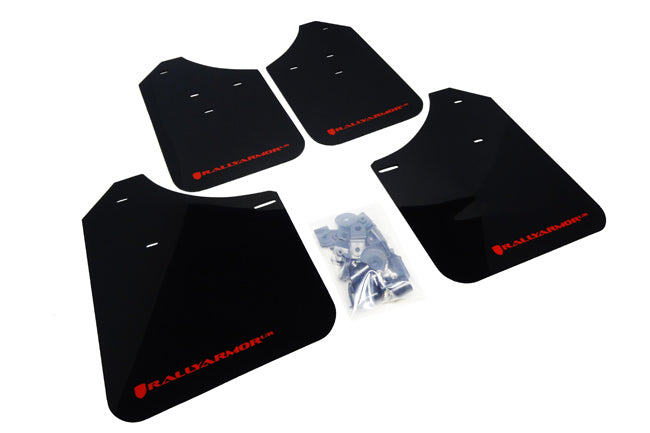 Rally Armor Mud Flaps Subaru Impreza 2002-07 (Black/Red Logo)