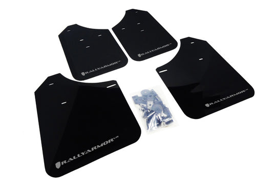 Rally Armor Mud Flaps Subaru Impreza 2002-07 (Black/Silver Logo)