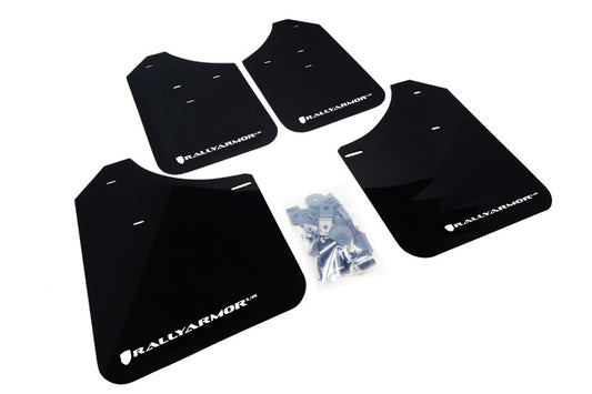 Rally Armor Mud Flaps Subaru Impreza 2002-07 (Black/White Logo)