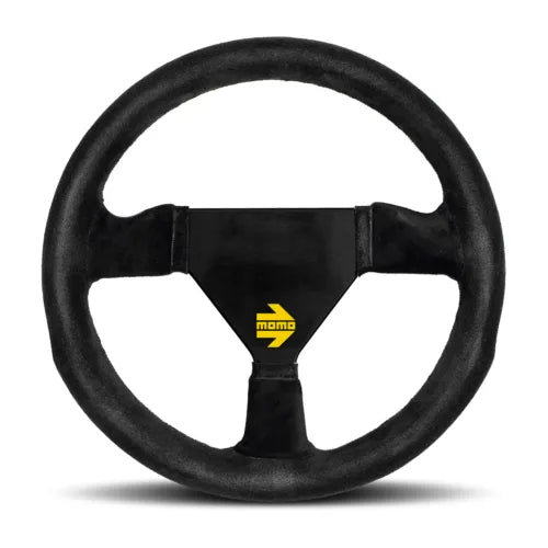 MOMO STEERING WHEEL MOD 11 BLACK SUEDE (260MM)