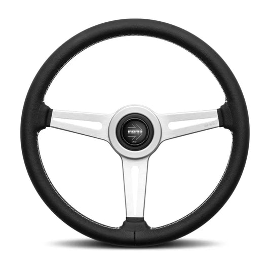 MOMO STEERING WHEEL RETRO LEATHER (360MM)