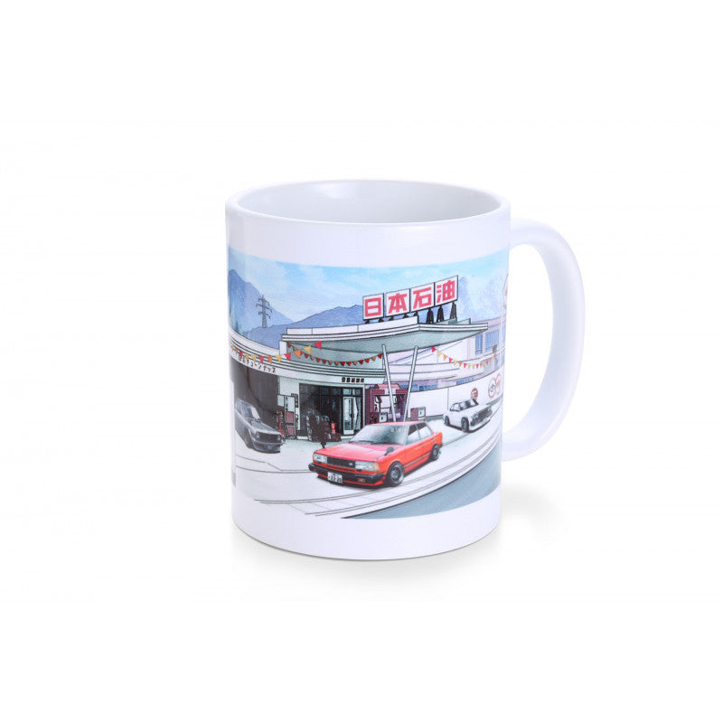 TOMEI MUG WHITE B120/910/C210 GAS STATION