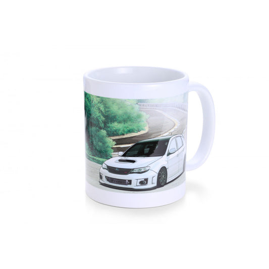 TOMEI MUG WHITE GRB IMPREZA TOUGE