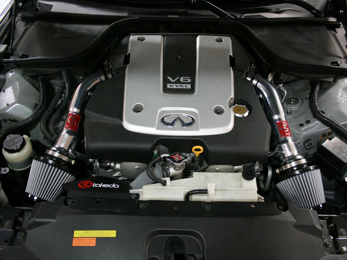 aFe Takeda Stage-2 Pro DRY S Cold Air Intake System Infiniti G37 Coupe 08-13 V6-